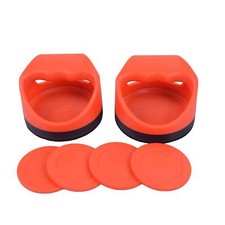 4" Plastic Air Hockey Strikers/Pushers 2 PCS with 4 PCS 2.75" Pucks