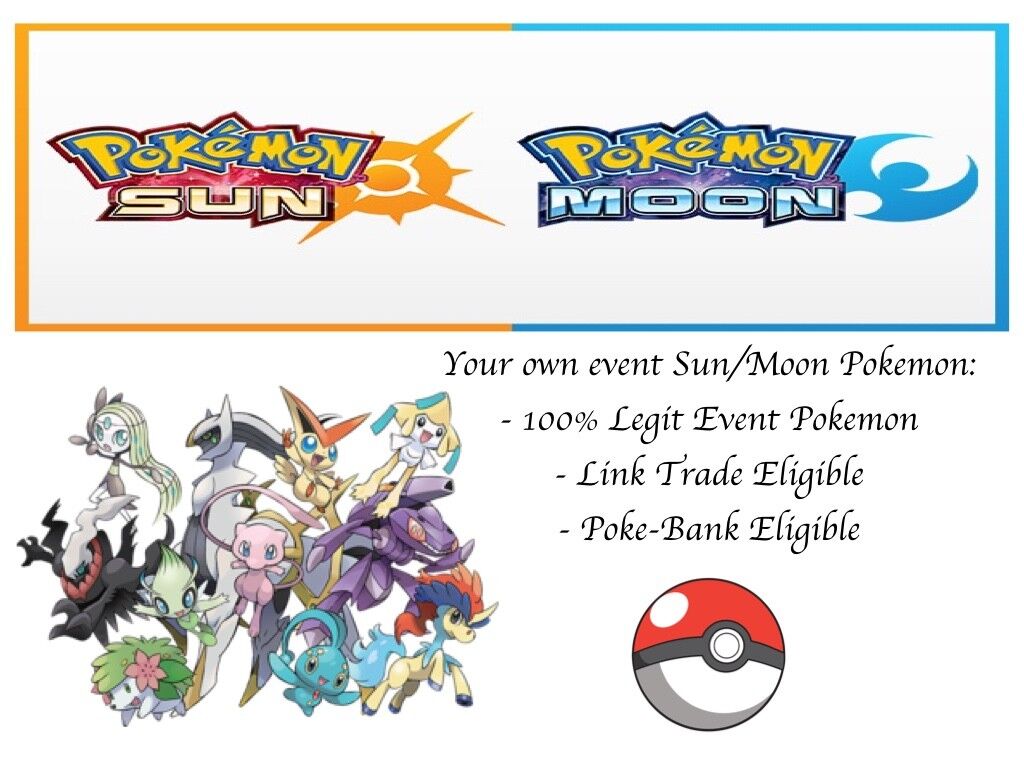 Free Pokemon And Items For Pokemon Ultra Sun And Moon That Are Available  Now - GameSpot