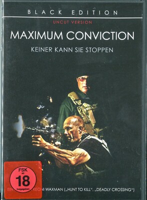 Maximum Conviction (DVD) Steven Seagal, Steve Austin. Black Edition Uncut Versin