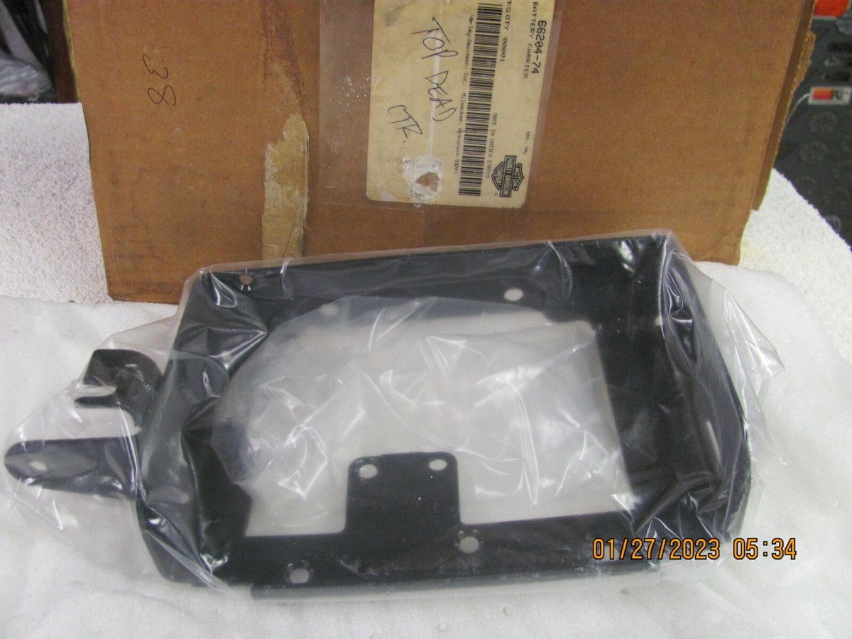 Harley Davidson Battery Carrier 66204-74 OEM/NOS USA | eBay