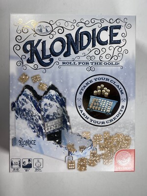 New & Sealed! MindWare Klondice Roll for the Gold Game Ages 8+ for 2-6 players