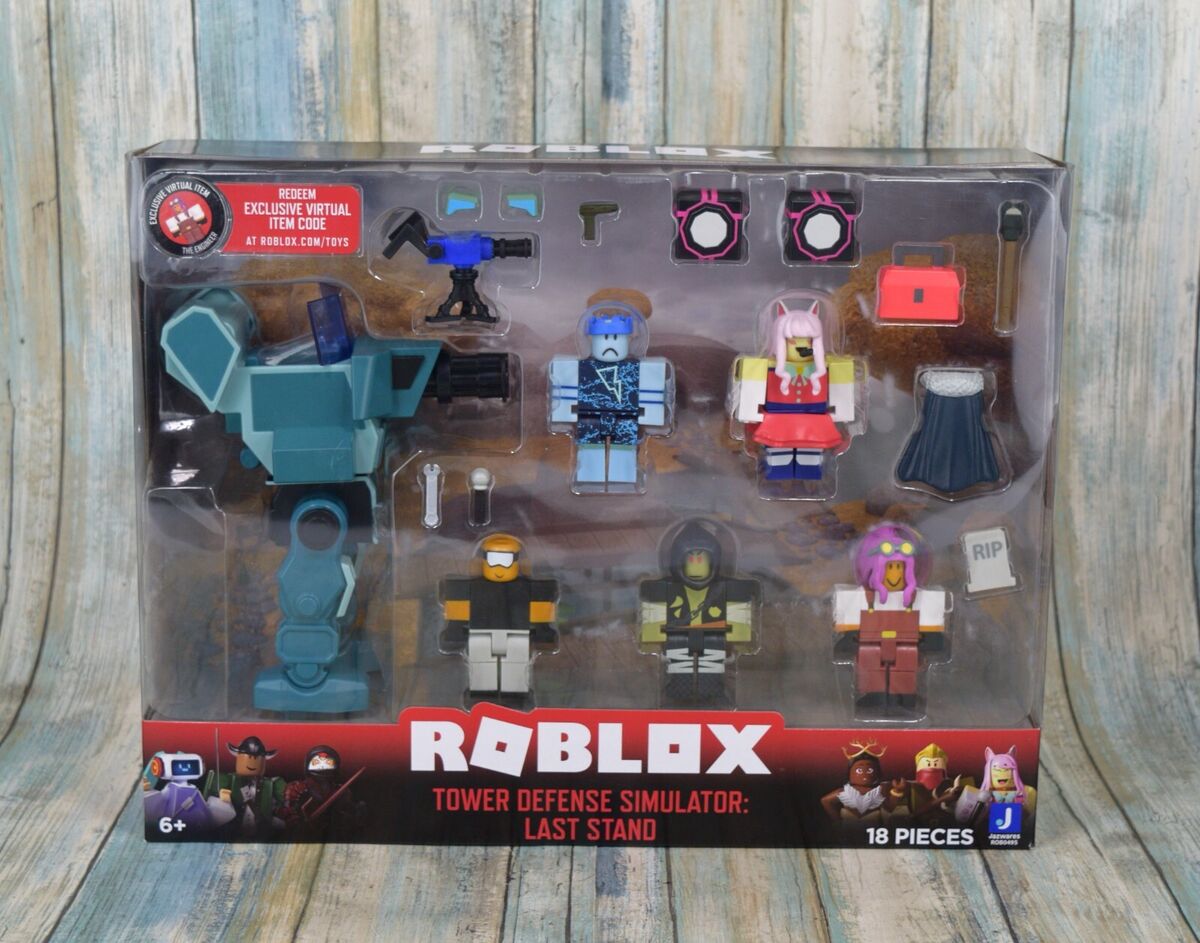 NEW Roblox Action Collection TOWER DEFENSE SIMULATOR LAST STAND Playset  Virtual