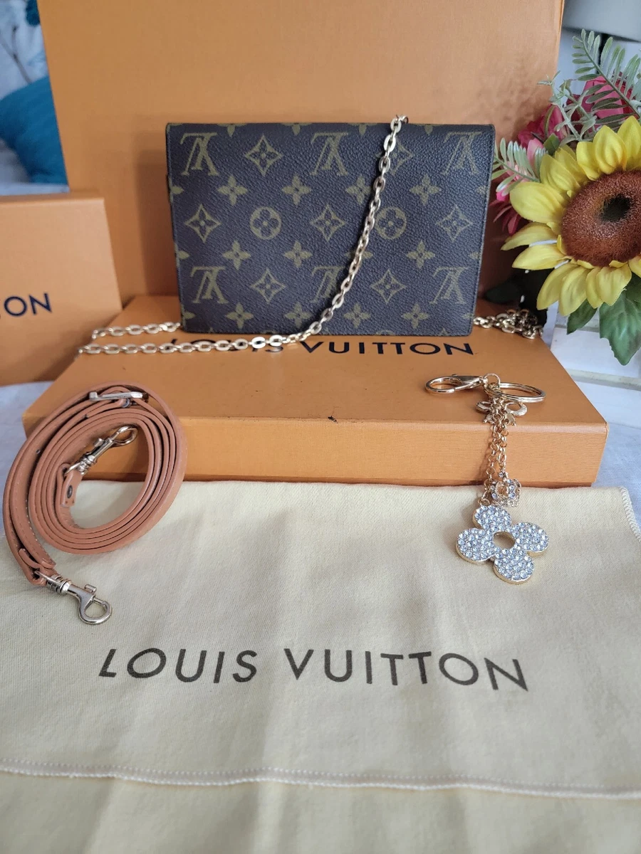 Vintage Louis Vuitton Monogram Flower Keychain color\/style:flower Gems