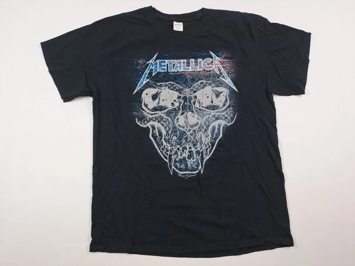 Metallica tour t shirt 2019 sales