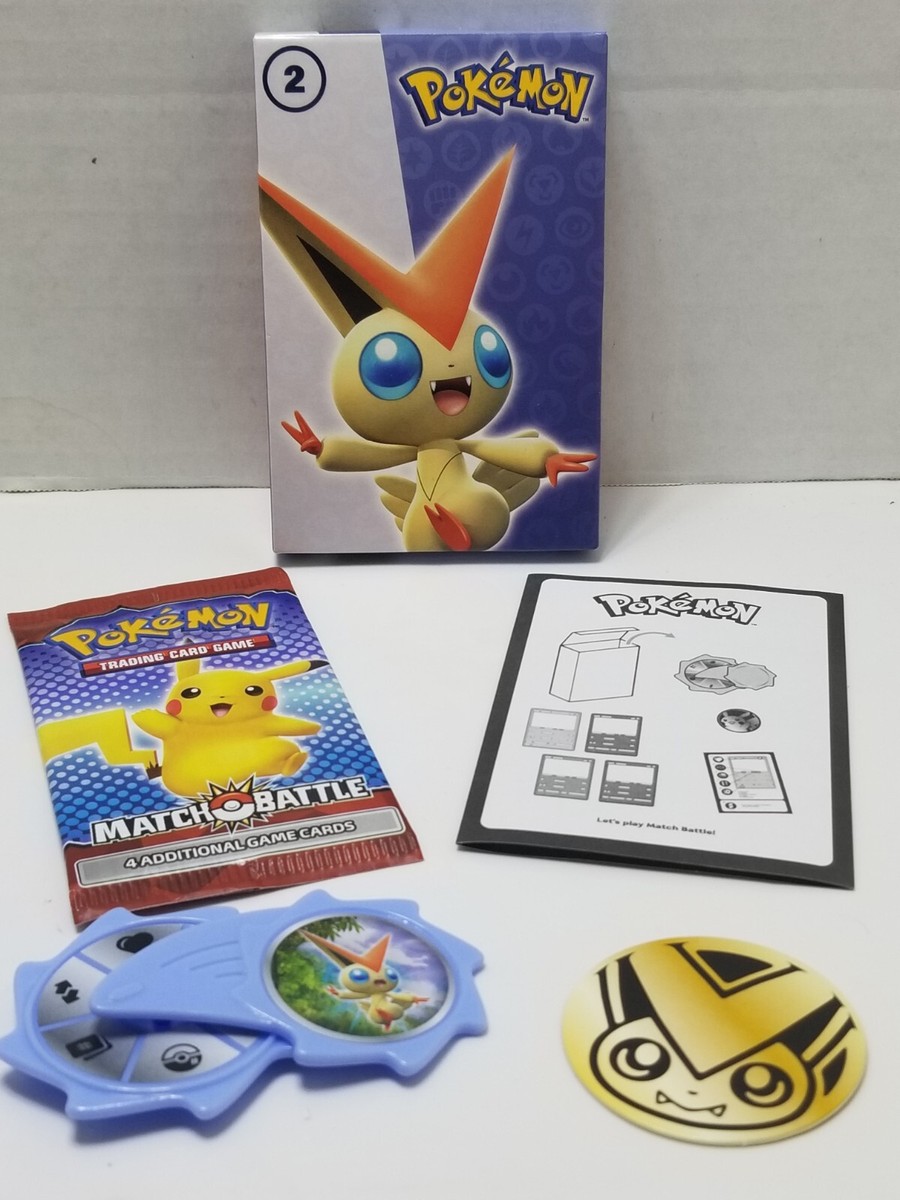Pokemon McDonald's Happy Meal Card Pack #2 Victini 2022 Match