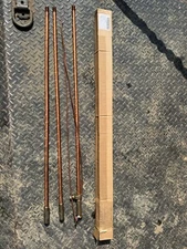 9ft Sectional Copper-Clad Ground Rod Kit - Military Grade - AA55804-3B