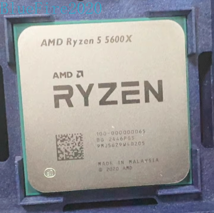 AMD Ryzen 5 5600X CPU 3.7-4.6GHz 6CORE 12Thr Socket AM4 65W