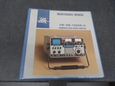 IFR FM/AM-1200S/A COMMUNICATIONS SERVICE MONITOR MAINTENANCE MANUAL