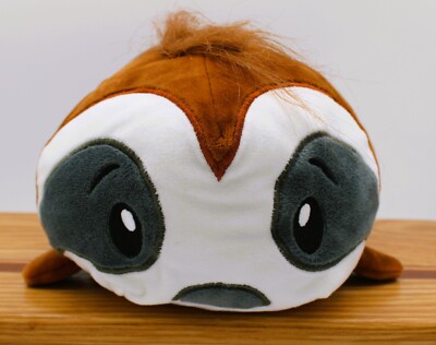 Bun Bun Sloth Plush by Basic Fun! 2017 Squishy Brown Stuffed Animal 11'' Toy