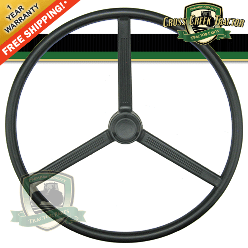 D6NN3600B Steering Wheel with Cap for Ford Tractor 2000, 3000, 4000, 4000SU+ - Picture 1 of 4