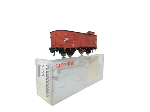 Fleischmann Güterwagen  5355 passt zu Faller Roco  Lima  H0 | Condition: Gebraucht