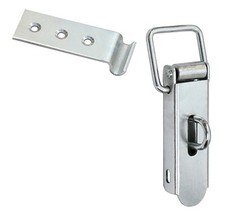 Turnbuckle 126x48x5 box lock lock with lock eye corner attachment