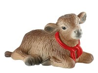 Bullyland 62321 - Spielfigur, Alpenkalb Nina, Ca. 6,5 Cm