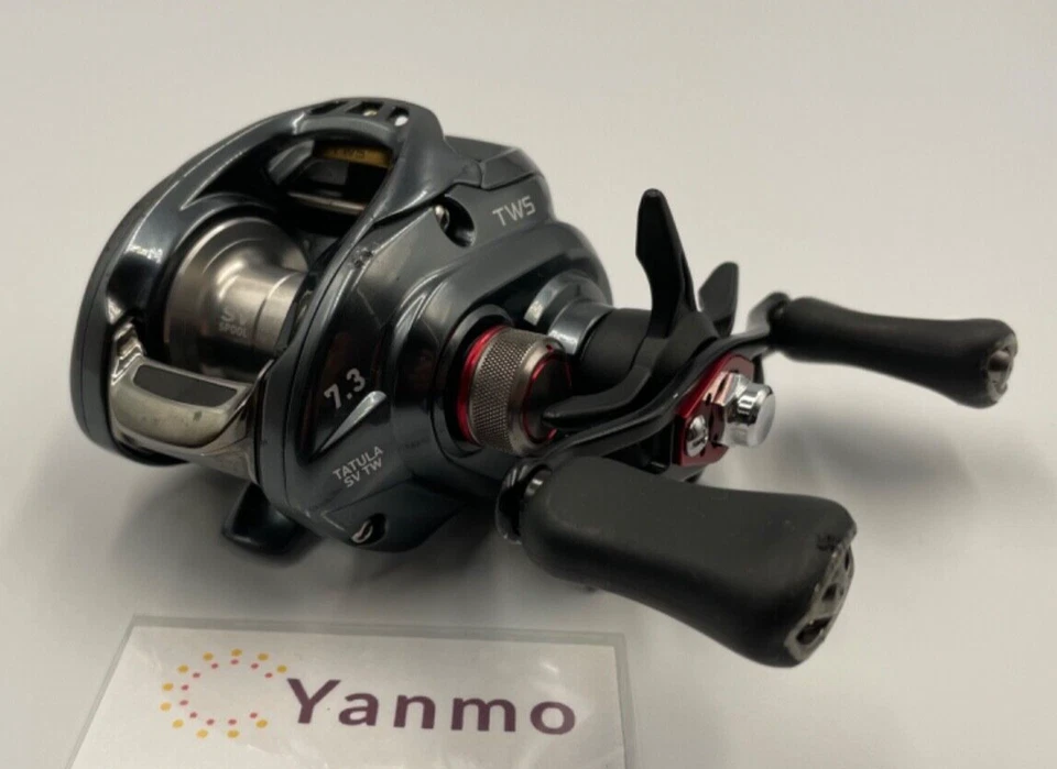 Carrete de fundición de cebo Daiwa Tatula SV TW 7.3R Gear 7.3:1 mango derecho... - Imagen 3 de 4