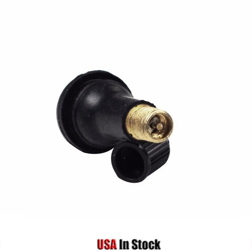 (150PCS) TR413 Snap-In Tire Valve Stems Short Black Rubber Valve TR 413 - Picture 9 of 9