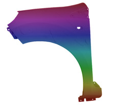 Renault Twingo II 2007-2014 Kotflügel links in Wunschfarbe lackiert