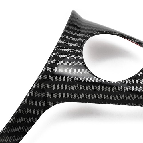 Steering Wheel Cover Trim for 12-14 Ford Focus MK3,13-15 Ford Kuga Carbon Fiber - Picture 5 of 9