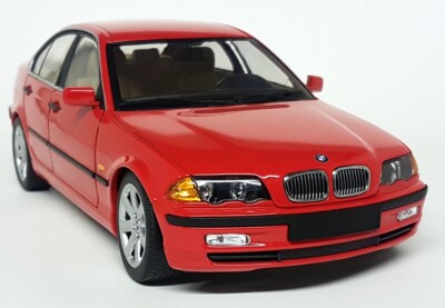 UT Models 1/18 Scale - BMW 328i e46 Red / Tan Interior