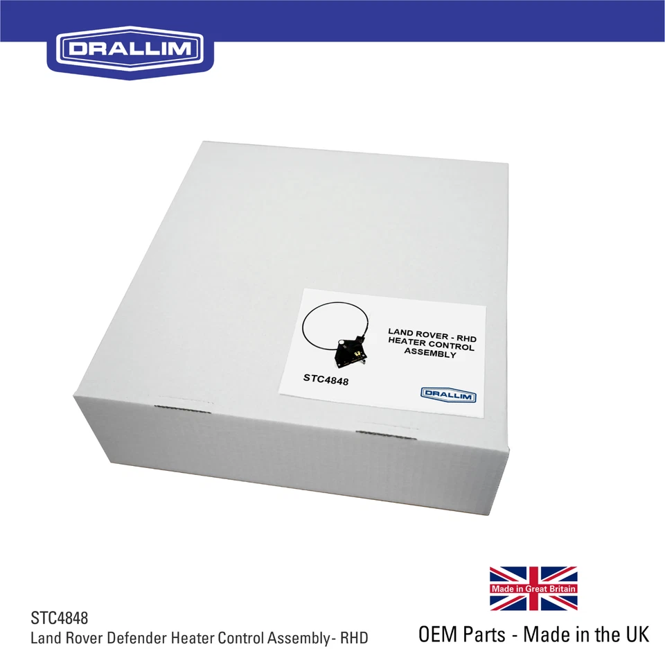 STC4848 Land Rover Defender 90 / 110 Heater Fan Speed Control Switch/Cable - RHD - Image 3 of 4