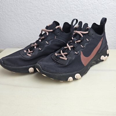 Nike React Element 55 Running Shoes CT1186 001 Size 7 Women's