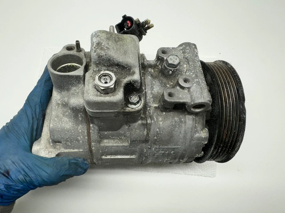 2007 2008 2009 Jaguar X150 XK XKR A/C AC Air Conditioner Compressor 6W9319D629AB - Image 2 of 4