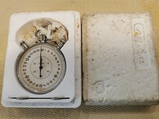 VINTAGE USSR STOP SEKOND POCKET WATCH SLAVA