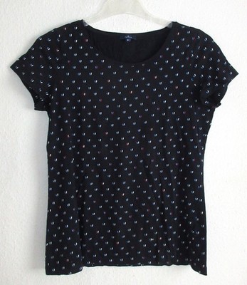 Tom Tailor Damen  T-Shirt / Shirt   -blau/weiß-  Gr. M  ~100% Baumwolle~