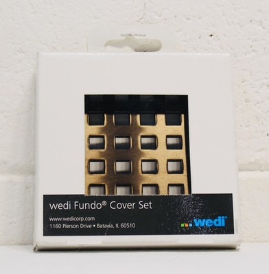WEDI Fundo DRAIN Cover Set in Oil Rubbed Bronze US1000056