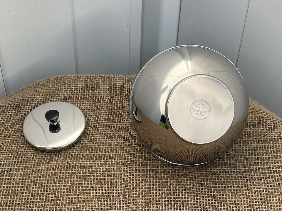 Tetera Mid Century Modern Revere Ware Cattail Designers’ Group 1953 Foto 2 de 4