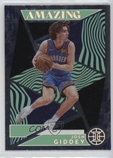 2021-22 Panini Illusions Amazing Emerald Josh Giddey #4 5p5