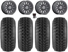 Fuel Cycle 15"Wheels GM +38mm 32"Desert Series Tires Kawasaki Mule Pro FXT  KRX
