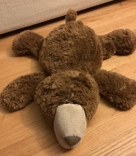 Animal Alley Brown Bear Beanie Plush 21 Toys R Us Floppy Soft Large Vintage