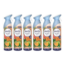 Image of Febreze Air Freshener Air Mist Fruity Tropics Room Spray 185ml - Pack of 6