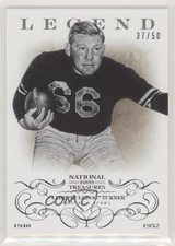 2013 Panini National Treasures Legend 37/50 Clyde Bulldog Turner #101 HOF 06pp