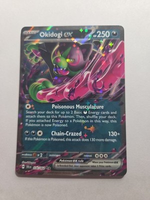 Okidogi ex 036/064 Sv: Shrouded Fable Holo Nesr Mint Nm Pokemon Tcg