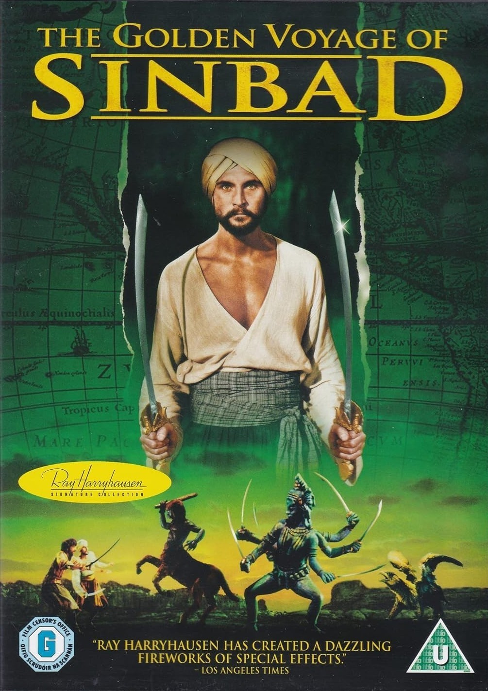 The Golden Voyage Of Sinbad Ray Harryhausen NEW Region 2 DVD