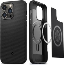 Spigen Mag Armor MagFit Designed for iPhone 14 Pro Case 2022 - Matte Black