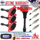 4Pack Ignition Coil & Spark Plug Tune Up Kit for Nissan Altima Rogue Versa UF549
