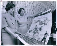 1965 Mmes Carl Williams Robert Hawley Denver Symphony Benefit Event 8X10 Photo