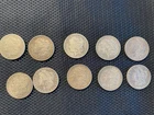 LOT OF (10) US MORGAN 1899 SILVER DOLLARS CIRCULATED 90% Silver peace