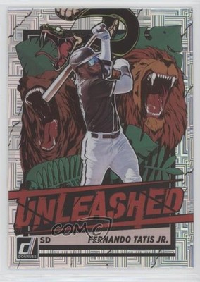 2021 Panini Donruss Unleashed Vector Fernando Tatis Jr #UNL15 7u4