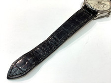 ROLEX CELLINI Date 18K W/Gold 39mm Silver Guilloche Dial Unpolished 50519 VGC+ 12