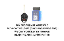 Subaru Remote Key Cwtwb1g077 Gray Pod H Chip On Blade Forester Impreza Subaru Remote Key Cwtwb1g077 Gray Pod H Chip On Blade Forester Impreza