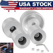 Belt Grinder 2x72 Wheel Set For Knife Grinder with Drive Idler Tracking Wheel