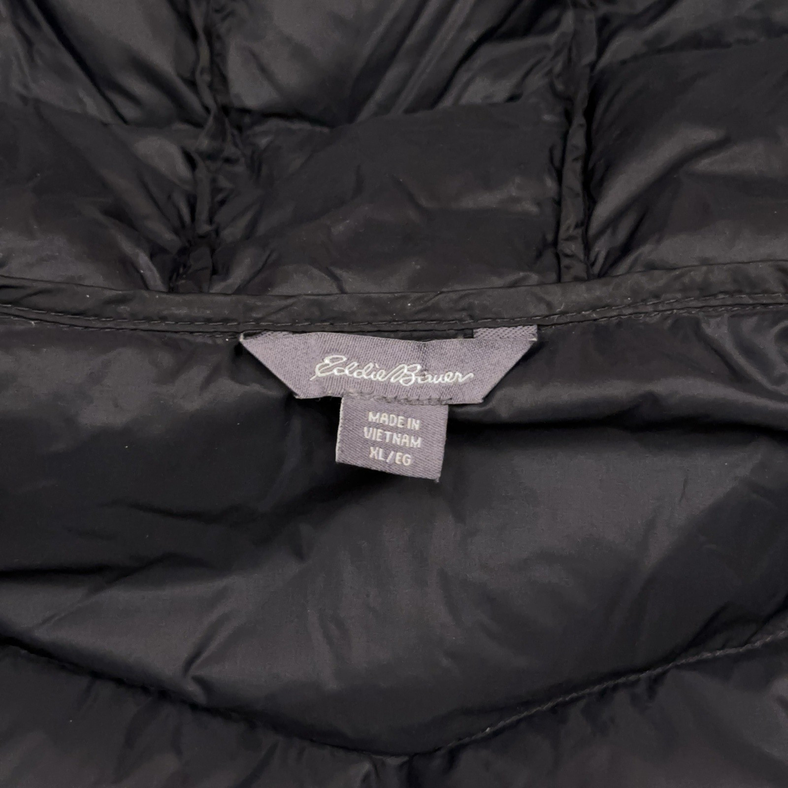Eddie Bauer Microlight Packable Down Puffer Jacke… - image 3