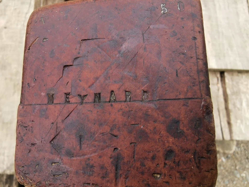Rabot ancien, Varlope de menuisier Meynar, 68 cm. - Photo 4/4