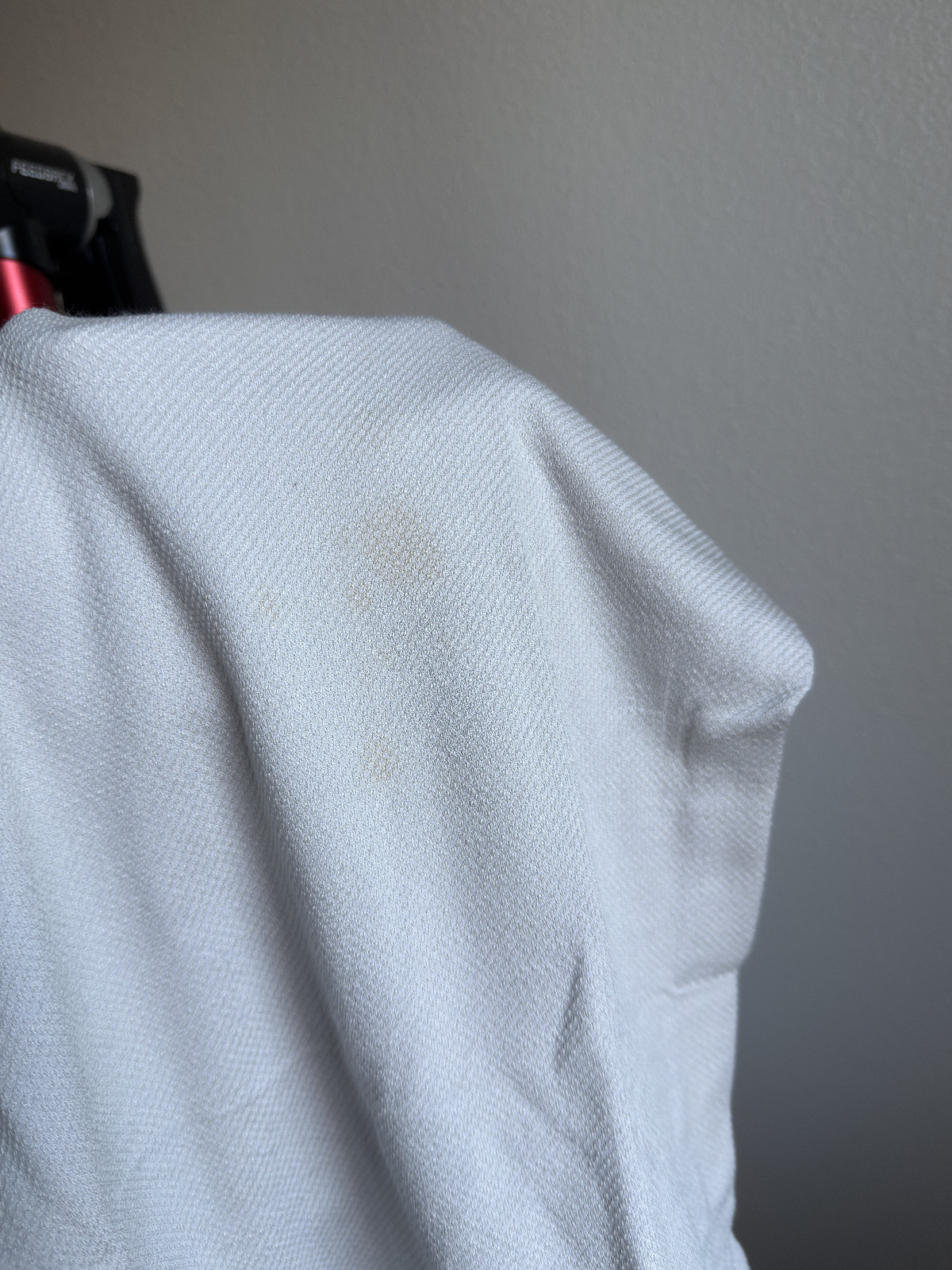 VELOCIO Men’s Merino Mesh Long Sleeve (LS) Base Layer. Medium. Light Grey. Used.