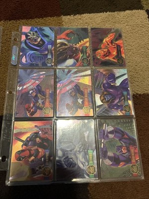 1995 Flair Marvel Annual Duo Blast Power Blast 16 Cards Finish Your Set