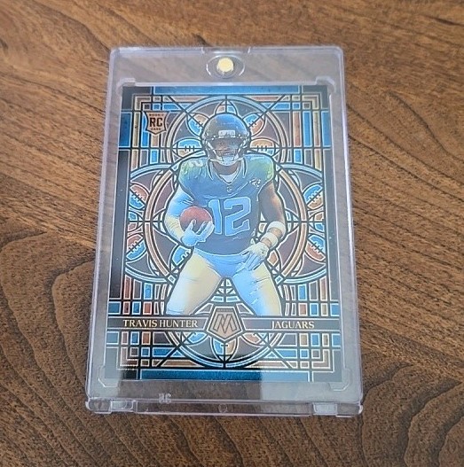 Travis Hunter #12 RC Stained Glass 2025 Panini Mosaic Case Hit