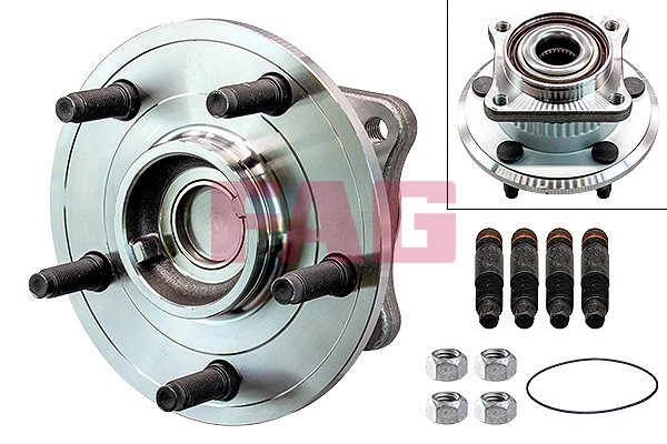 Radlagersatz FÜR Jeep Grand Cherokee III (Wh, Wk) - Schaeffler FAG 713 6704 00-image